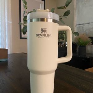40oz Stanley Quencher Cup - White/Cream